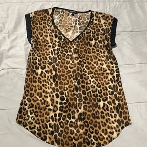 Express Leopard blouse